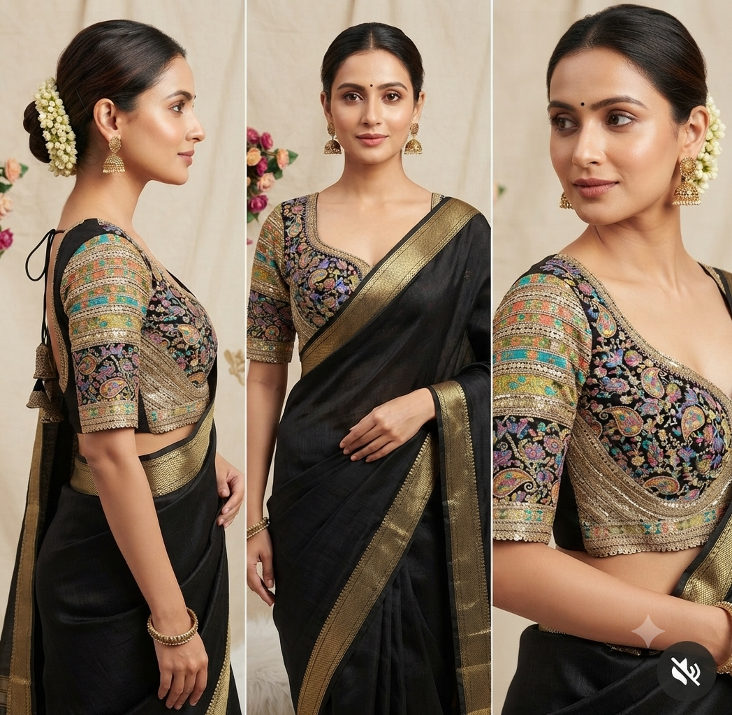 Aabha Heritage Blouse — Havnme fashion UAE