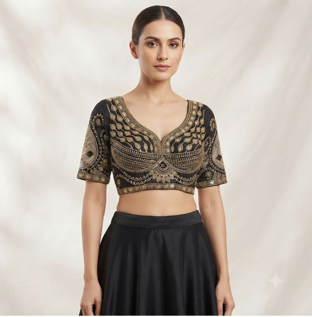 Classic Handwork Blouse — Havnme fashion UAE