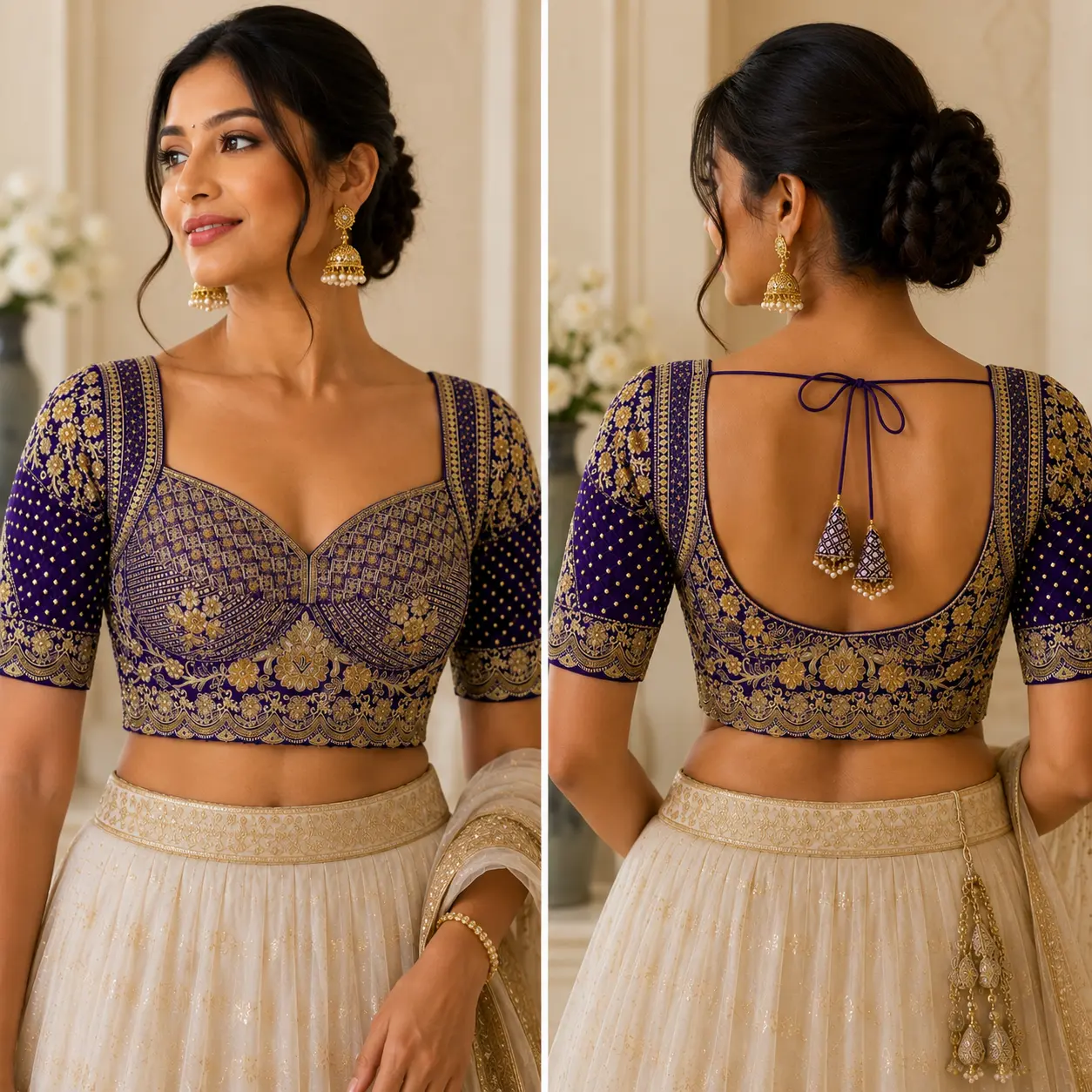 Royal Amethyst Blouse — Havnme fashion UAE