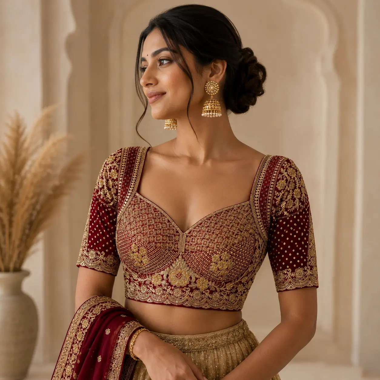 Ruby Royale Blouse — Havnme fashion UAE
