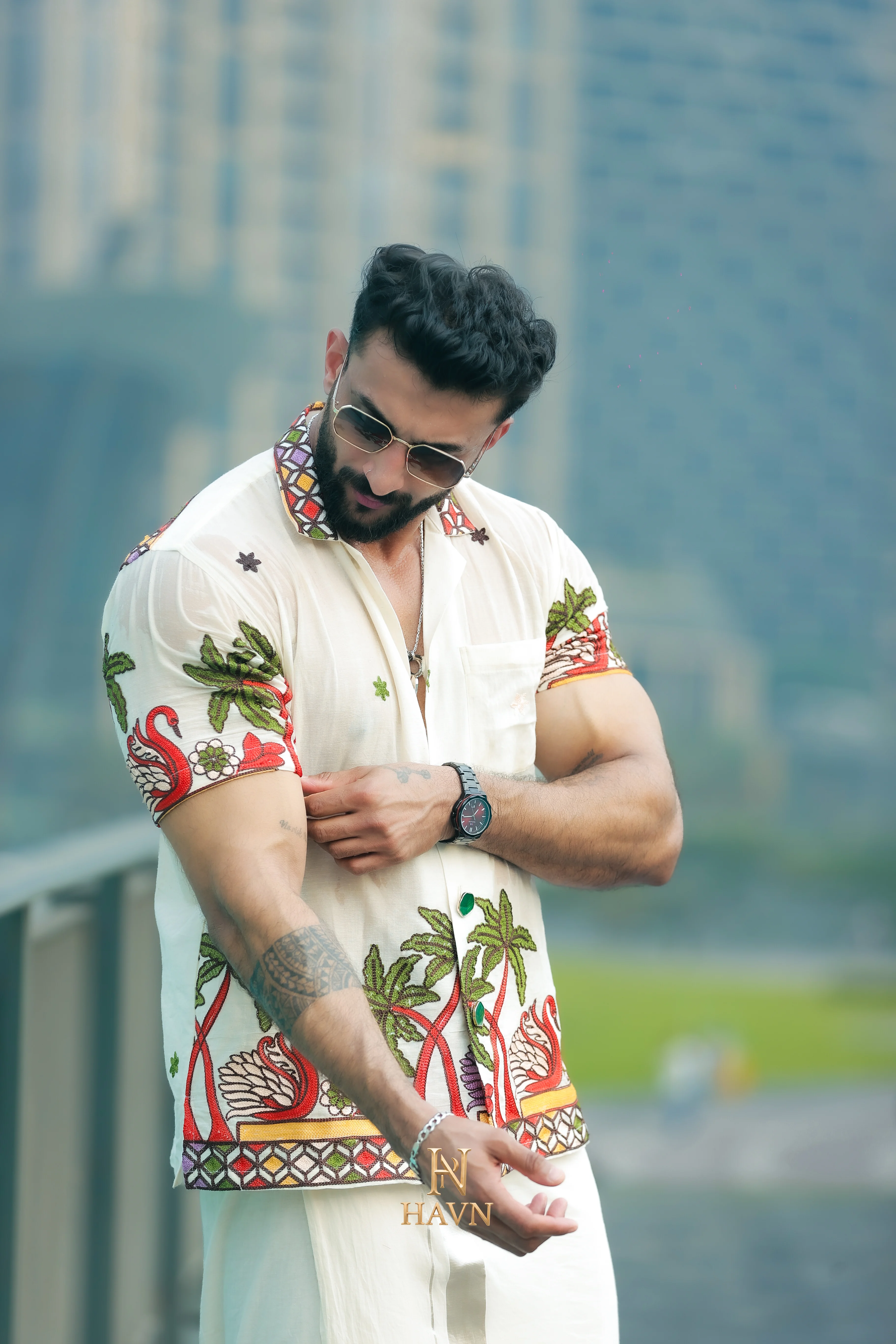 Aranmula Heritage Shirt — Havnme fashion UAE