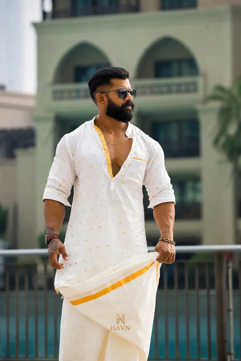 Kanaka Onam Kurta