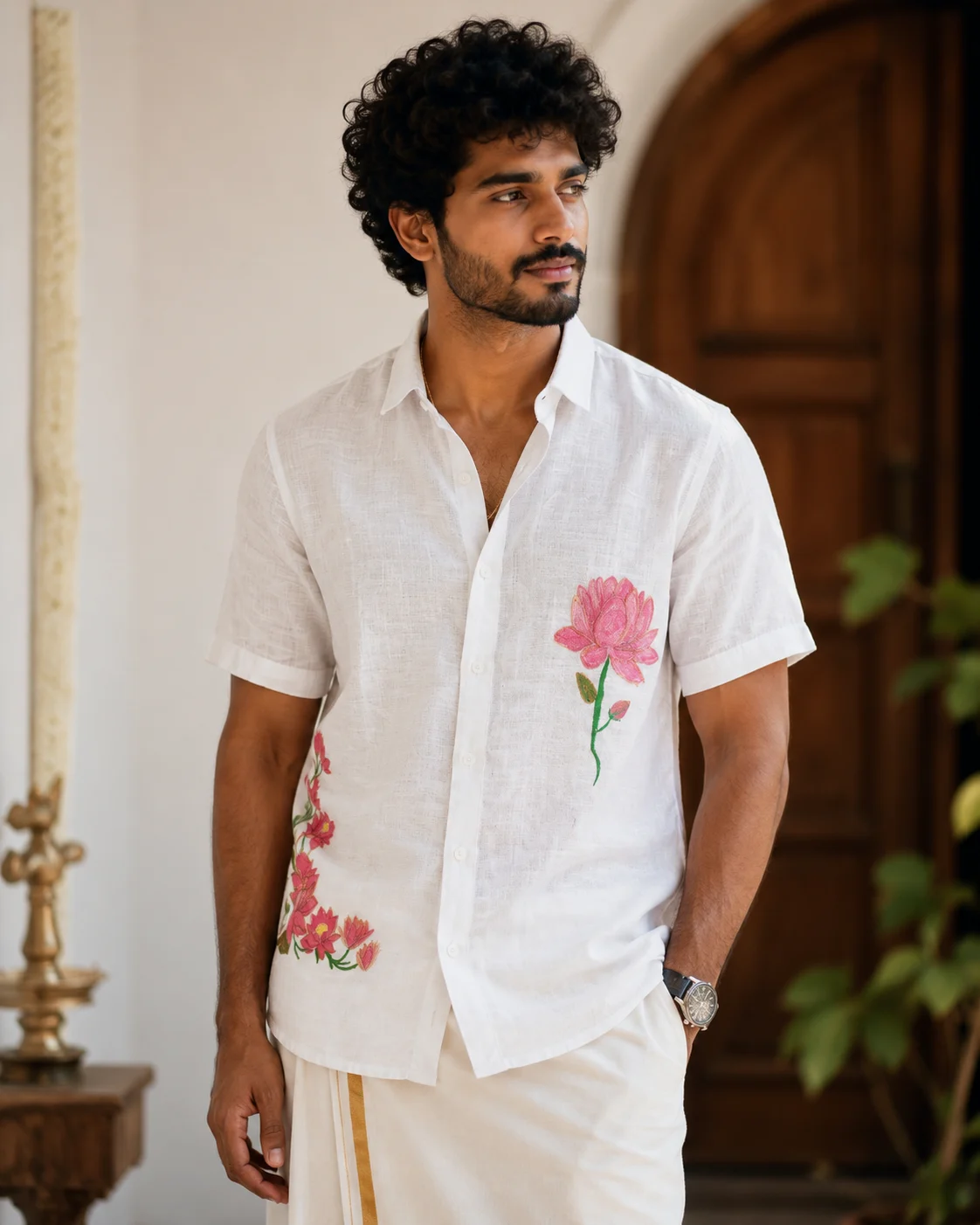 Thamara Hand-Painted Shirt