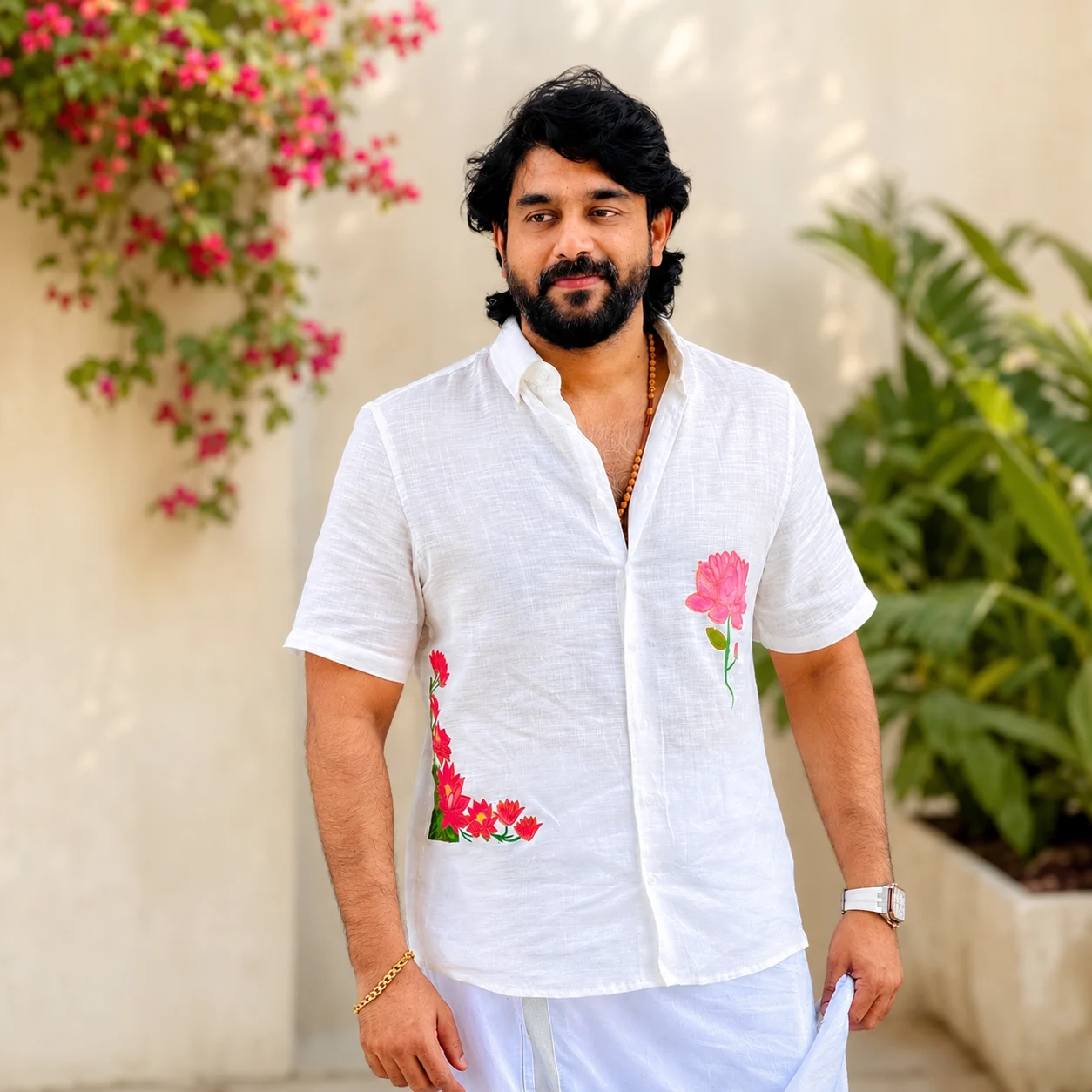 Thamara Hand-Painted Shirt — Havnme fashion UAE
