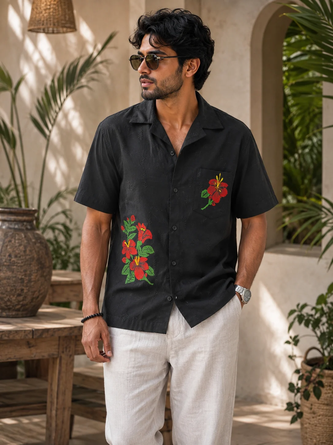 Chembarathi Hand-Painted Shirt — Havnme fashion UAE