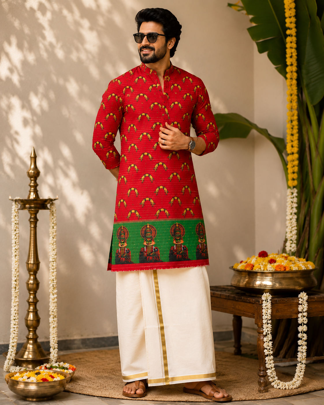 Kathakali Heritage Kurta — Havnme fashion UAE