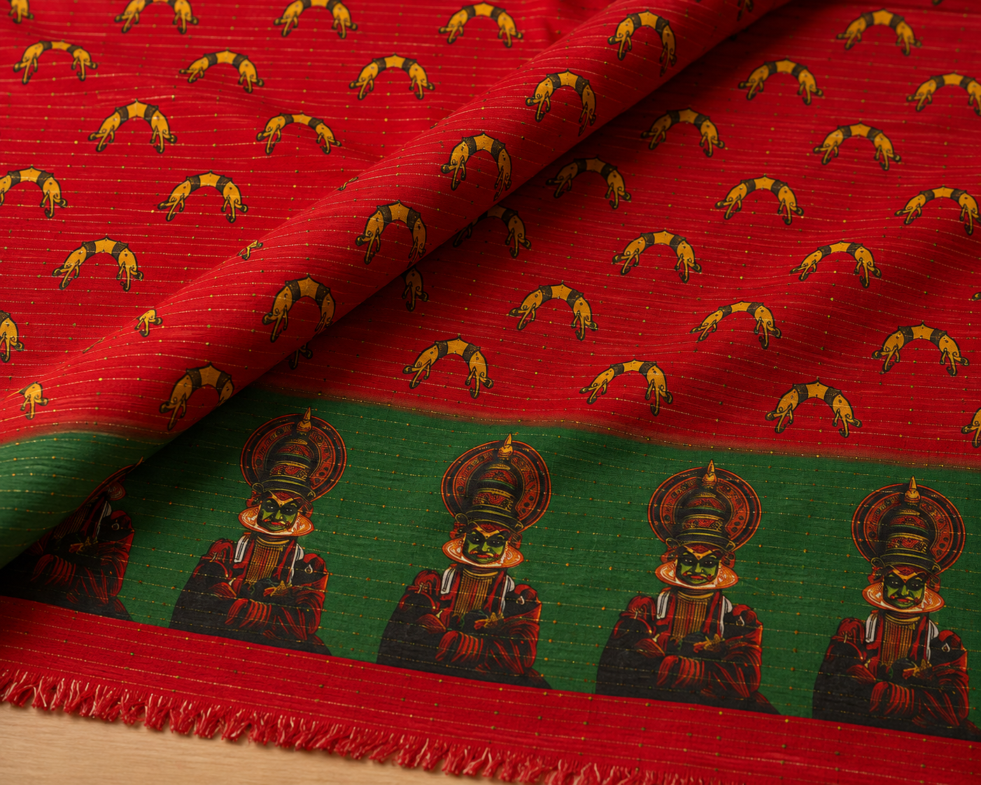 Kathakali Heritage Kurta